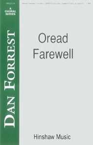 Oread Farewell SSAATTBB choral sheet music cover Thumbnail